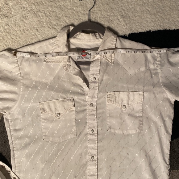 MWG iridescent Made in Canada western shirt, Large - Picture 10 of 10